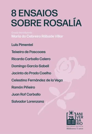(G).8 ENSAIOS SOBRE ROSALIA.(BIBLIOTECA 75 ANIVERSARIO)