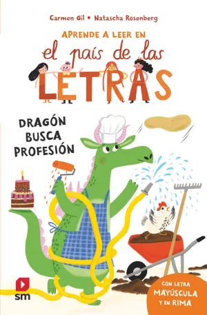 APRENDE LEER PAIS DE LAS LETRAS. DRAGON BUSCA PROFESION
