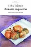 ROMANZA SIN PALABRAS ROMANZA SIN PALABRAS