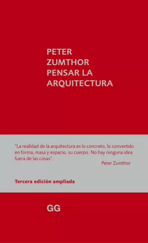 PENSAR LA ARQUITECTURA PENSAR LA ARQUITECTURA