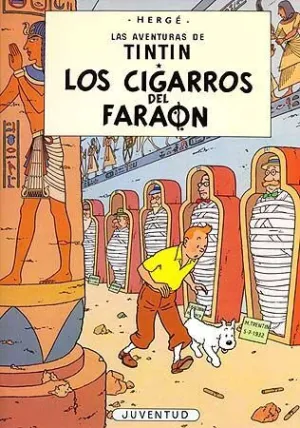CIGARROS DEL FARAON.(TINTIN)