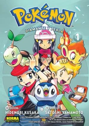 POKÉMON 17 DIAMANTE PERLA