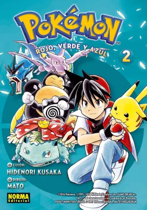 POKEMON 02 ROJO VERDE Y AZUL 2 NE