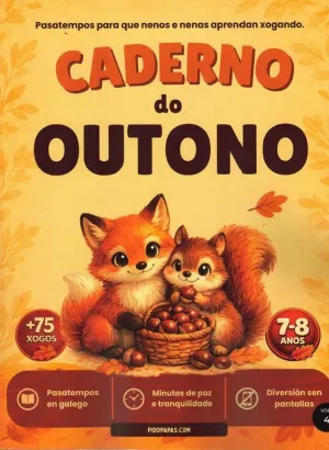 CADERNO DO OUTONO DE 7 A 8 ANOS